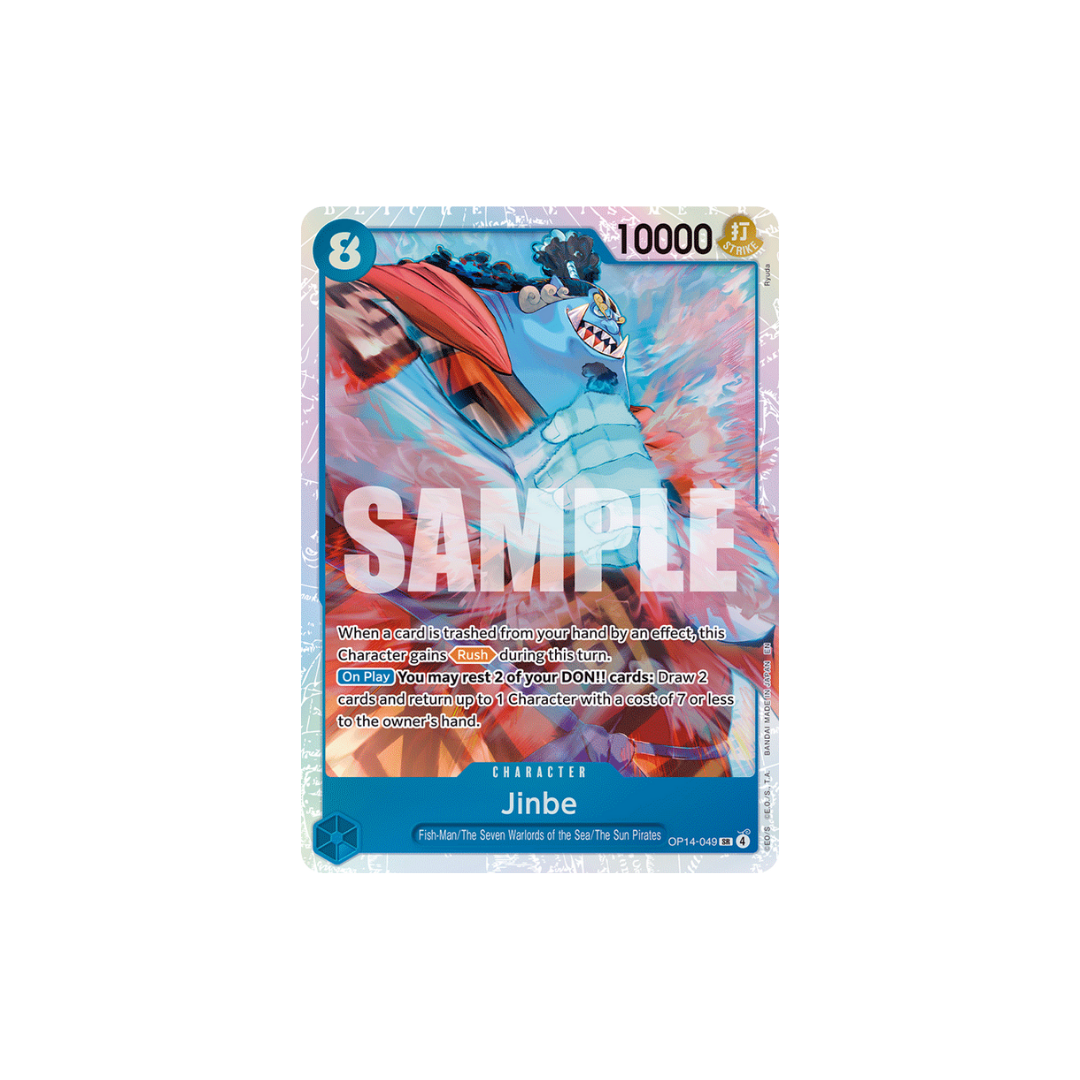 Jinbe - OP14-049 - SR - The Azure Sea's Seven