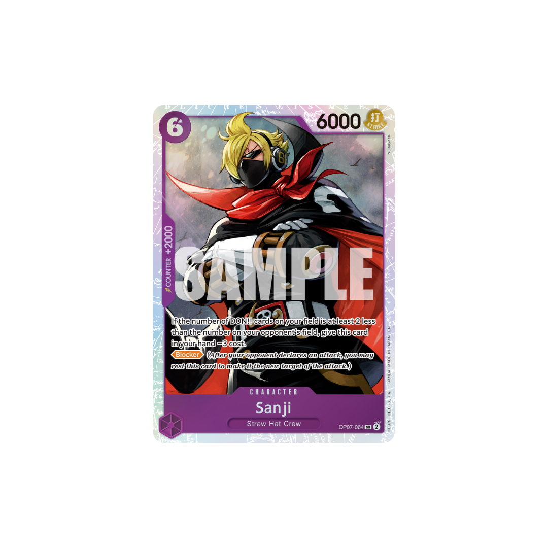 Sanji - OP07-064 - SR - One Piece Card The Best Vol.2