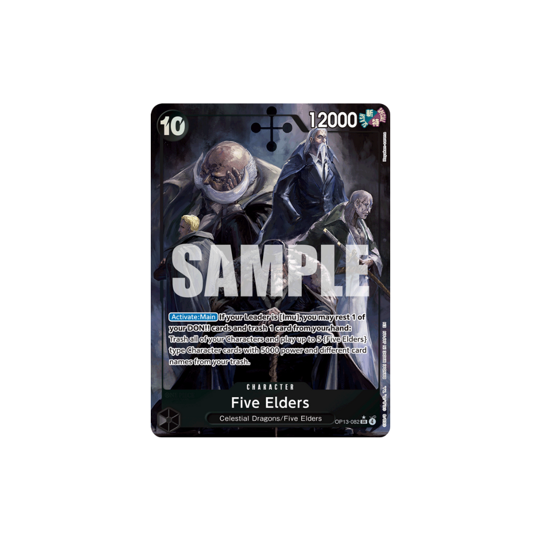 Five Elders - OP13-082 - SR Parallel - Carrying On His Will