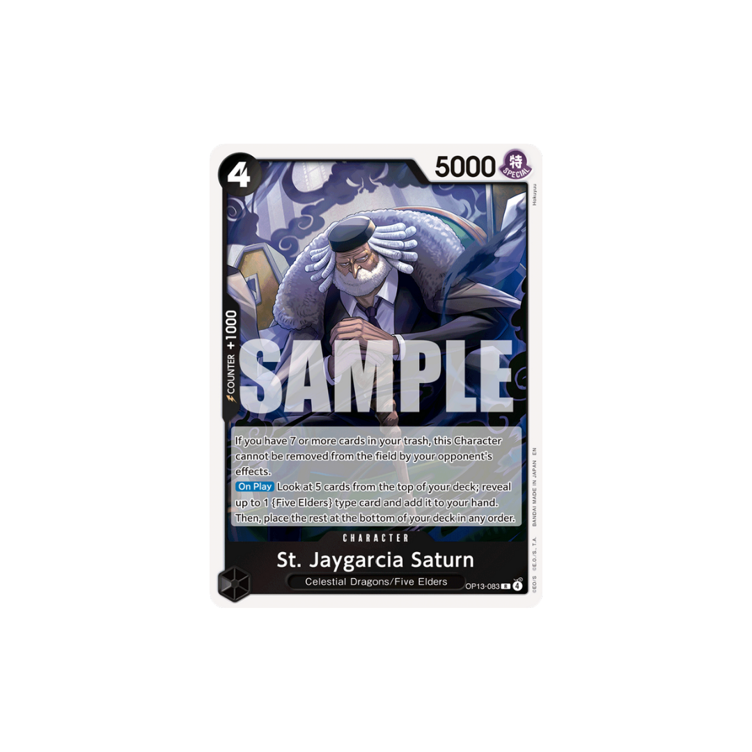 St. Jaygarcia Saturn - OP13-083 - R - Carrying On His Will