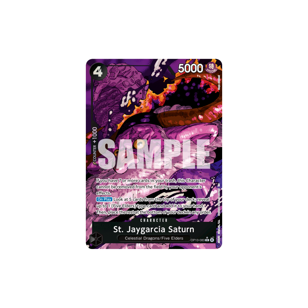 St. Jaygarcia Saturn - OP13-083 - R Parallel - Carrying On His Will