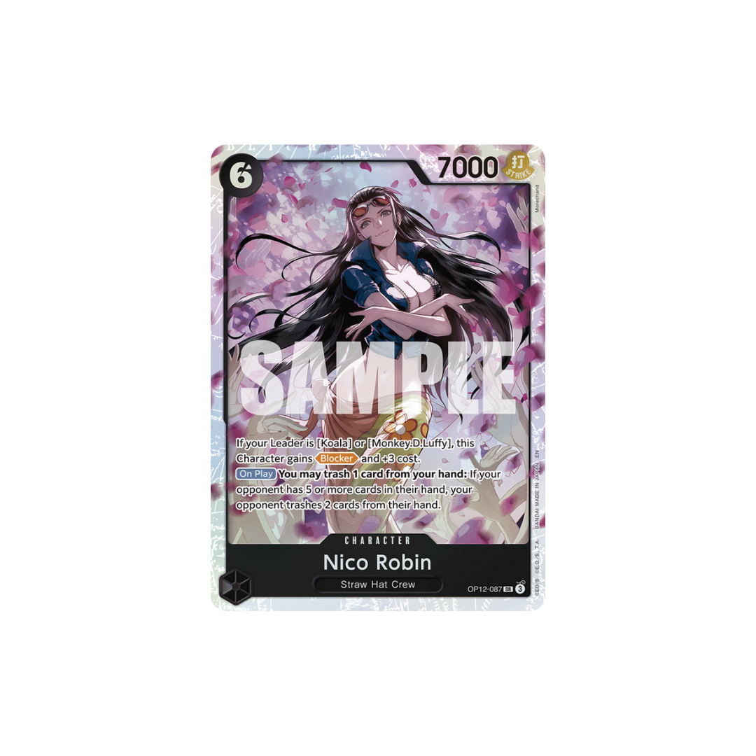 Nico Robin - OP12-087 - SR - Legacy Of The Master