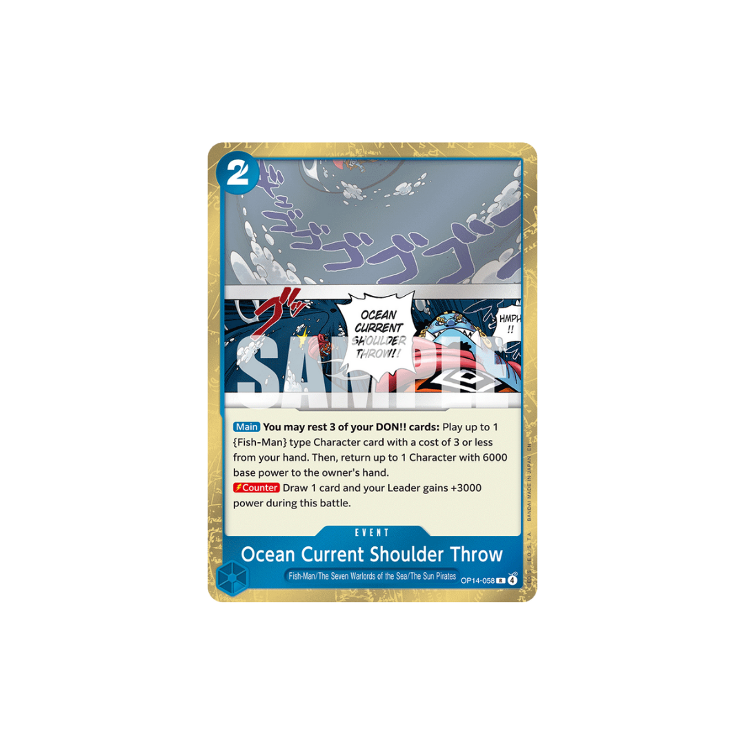 Ocean Current Shoulder Throw - OP14-058 - R - The Azure Sea's Seven