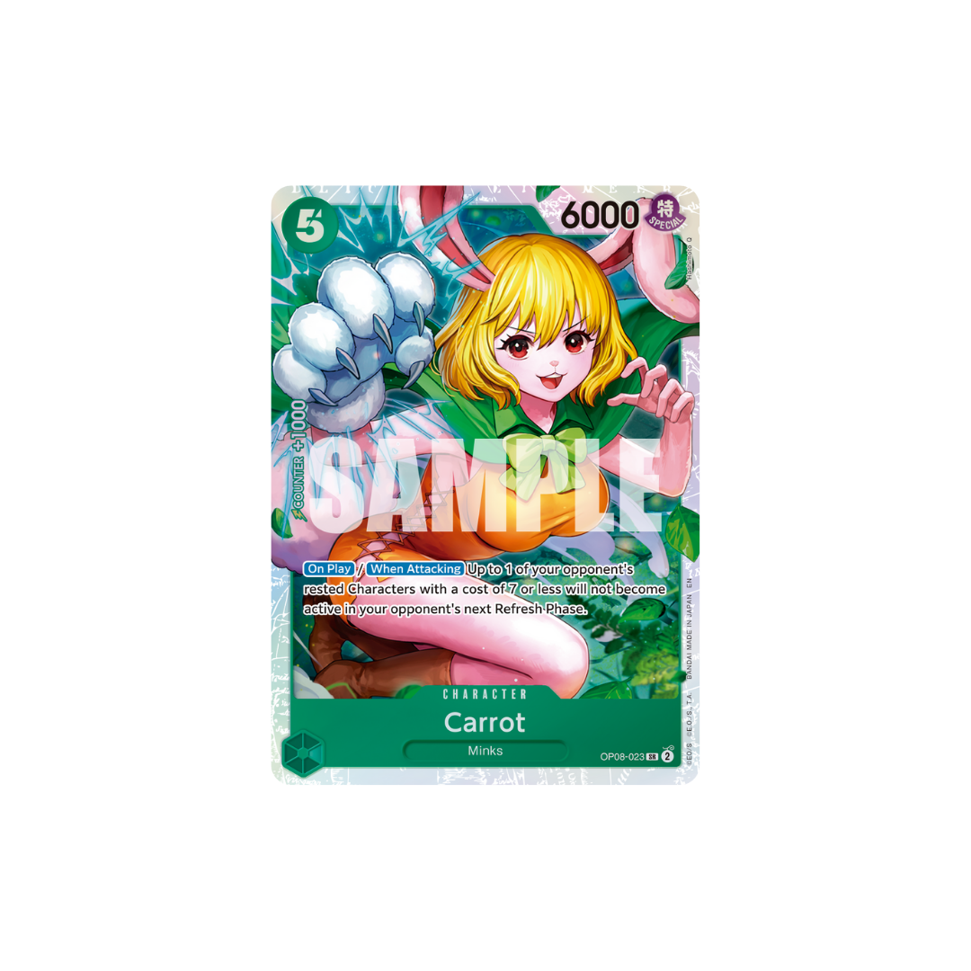 Carrot - OP08-023 - SR - One Piece Card The Best Vol.2