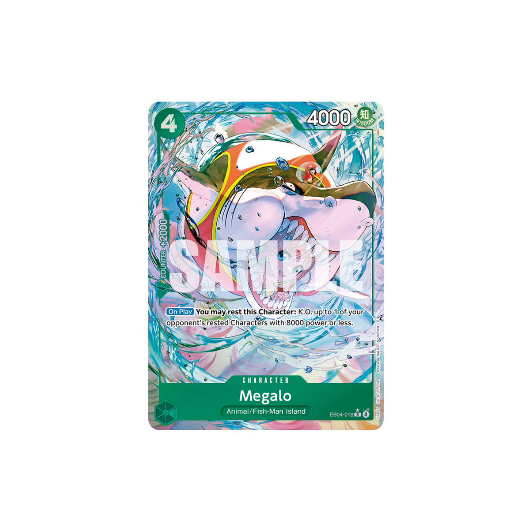 Megalo - EB04-018 - R Parallel - The Azure Sea's Seven