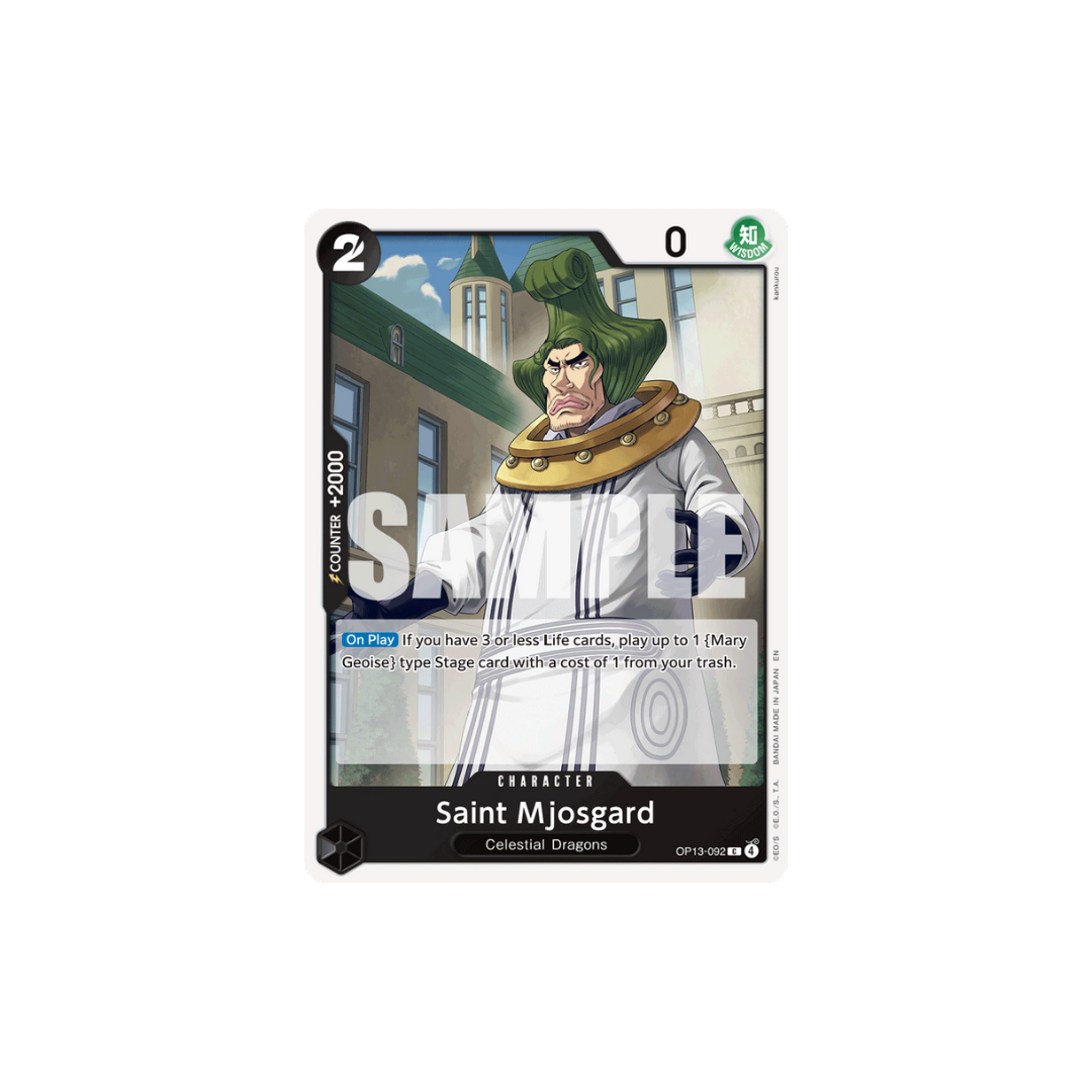 Saint Mjosgard - OP13-092 - C - Carrying On His Will