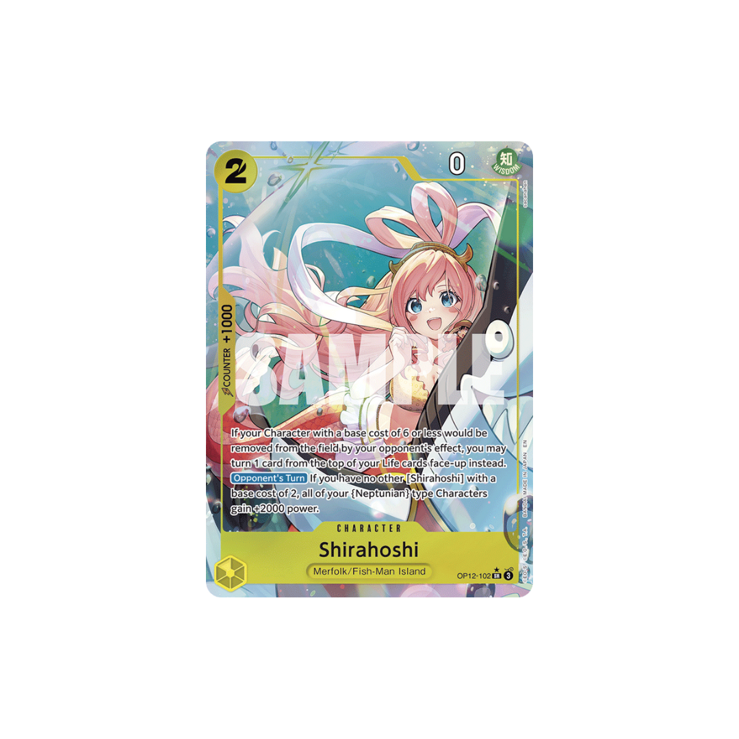 Shirahoshi - OP12-102 - SR Parallel - Legacy Of The Master