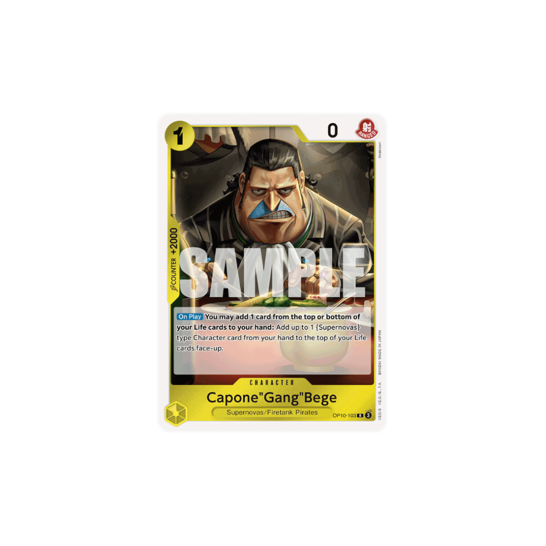 Capone"Gang"Bege - OP10-103 - R - Royal Blood