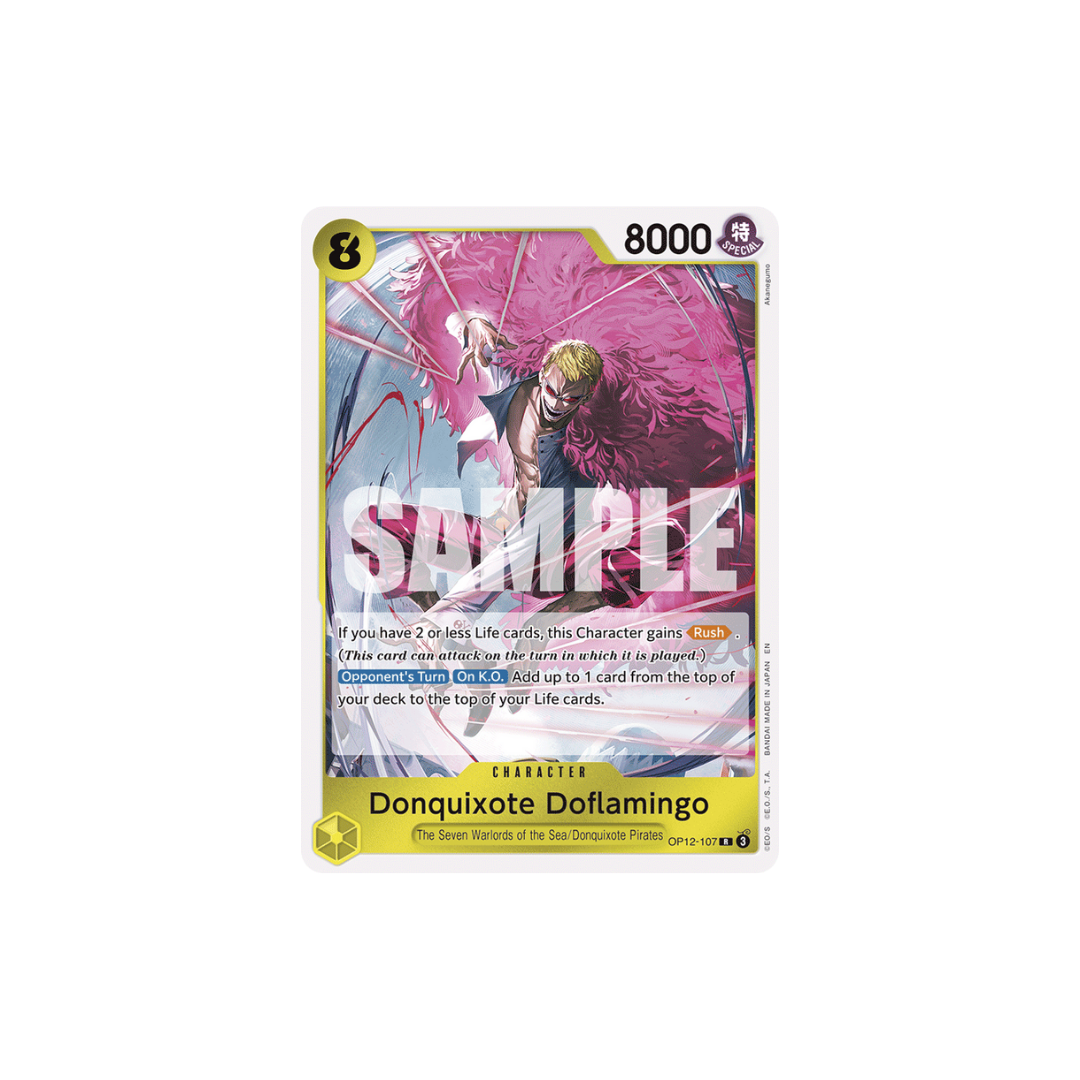 Donquixote Doflamingo - OP12-107 - R - Legacy Of The Master