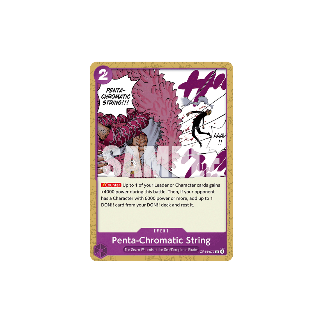 Penta-Chromatic String - OP14-077 - UC - The Azure Sea's Seven