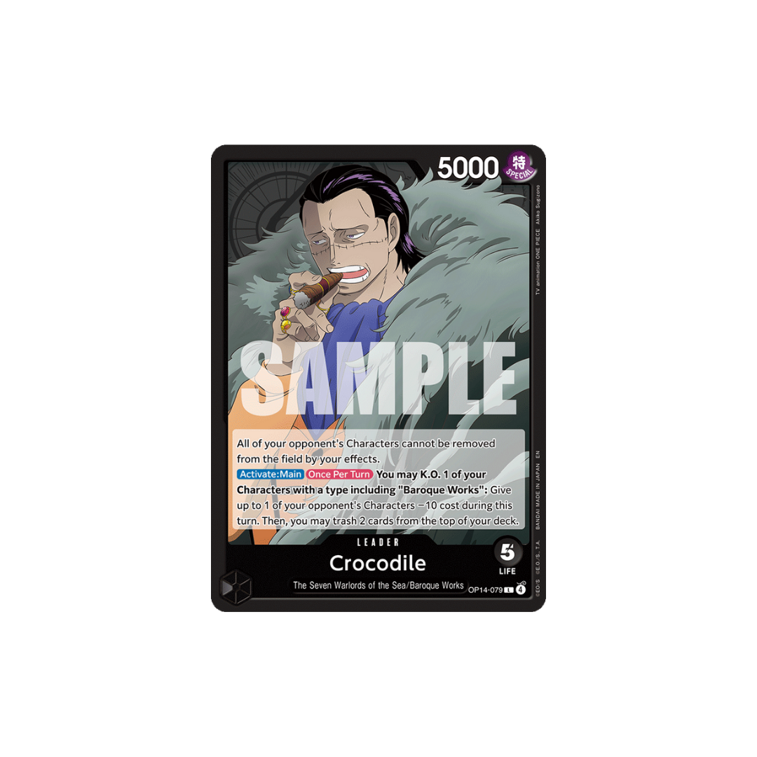 Crocodile - OP14-079 - L - The Azure Sea's Seven