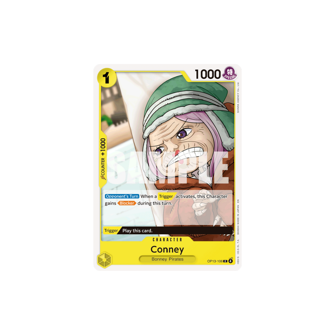 Conney - OP13-106 - C - Carrying On His Will