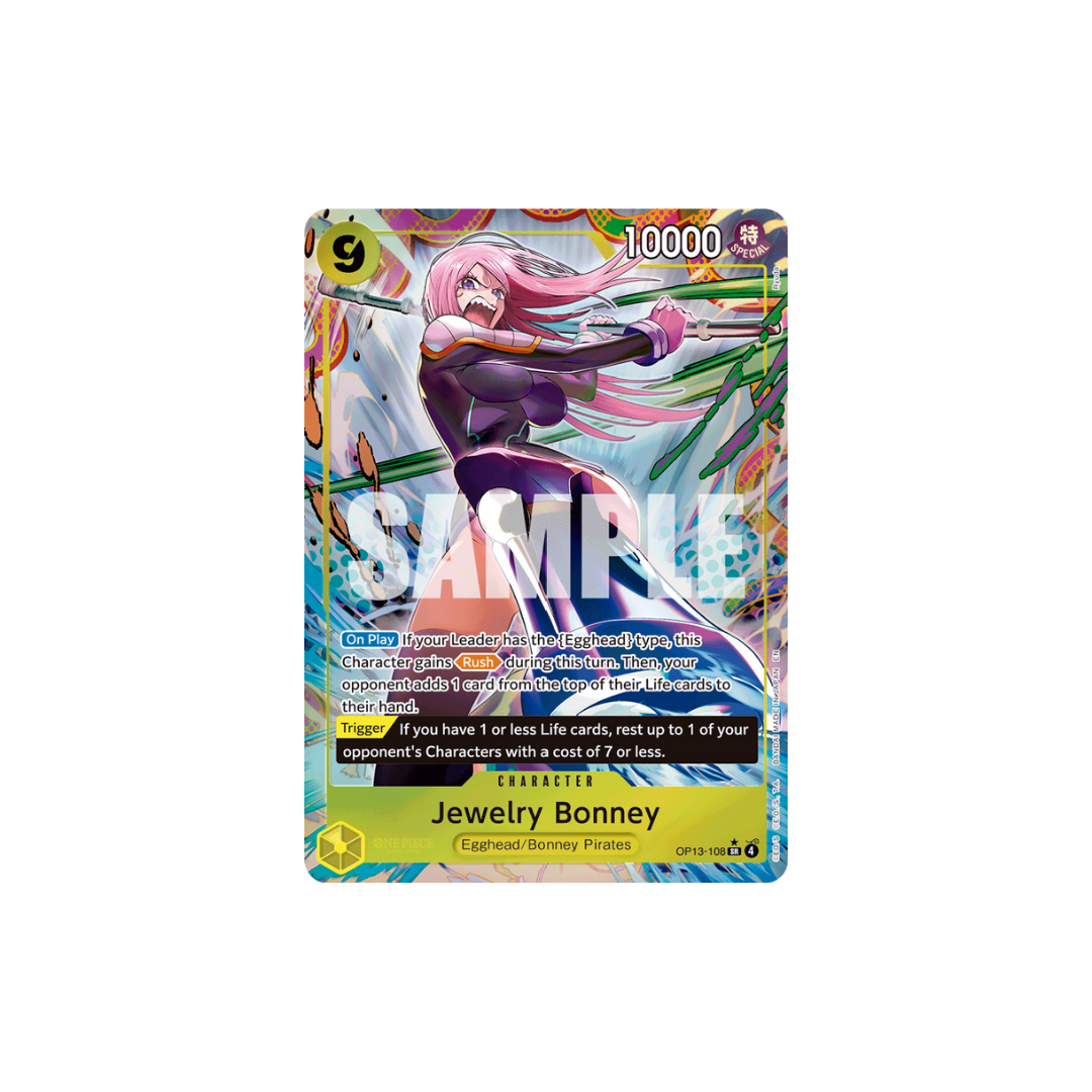 Jewelry Bonney - OP13-108 - SR Parallel - Carrying On His Will
