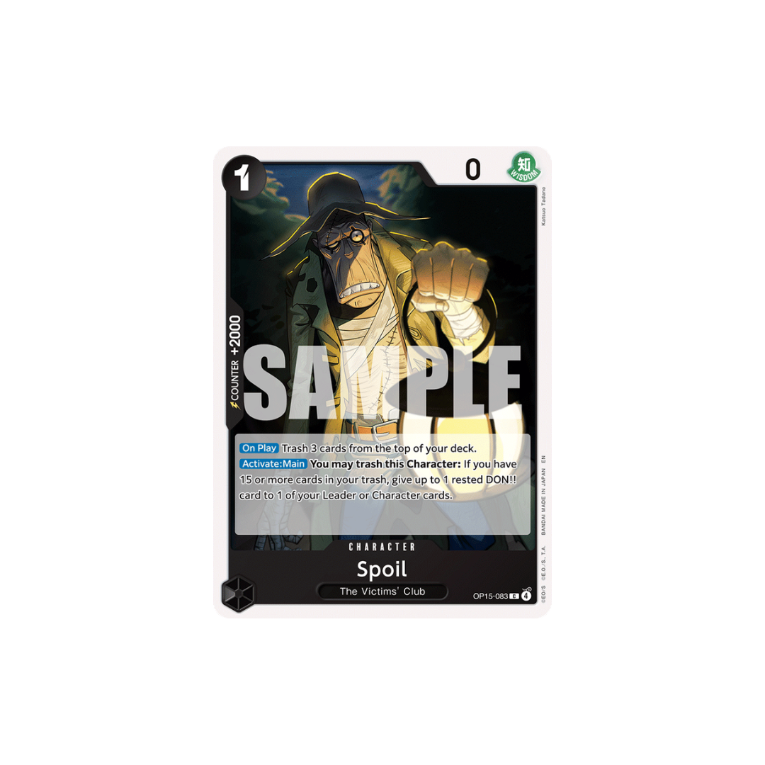 Spoil - OP15-083 - C - Adventure On Kami's Island
