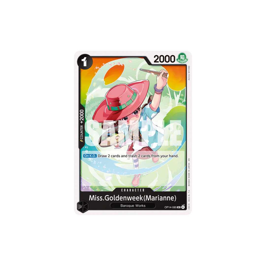 Miss.Goldenweek(Marianne) - OP14-085 - UC - The Azure Sea's Seven