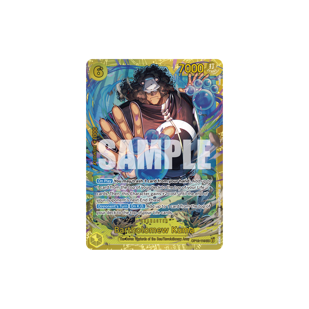 Bartholomew Kuma - OP12-119 - SEC - Legacy Of The Master