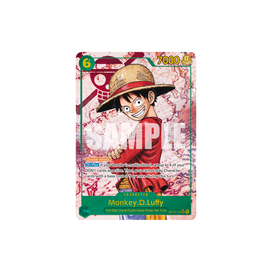 Monkey.D.Luffy - OP13-118 - SEC Parallel - Carrying On His Will