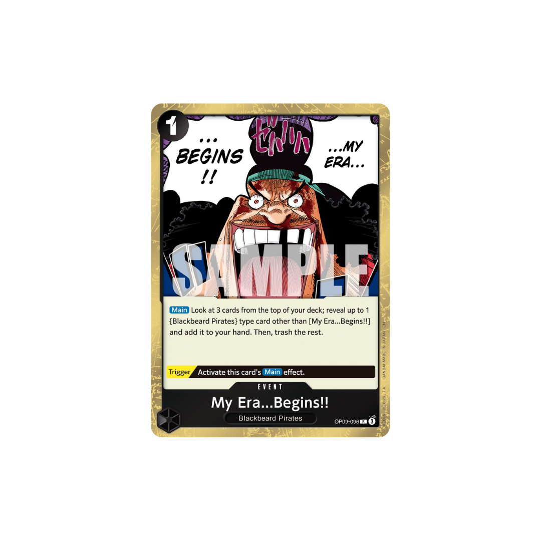 My Era...Begins!! - OP09-096 - R - One Piece Card The Best Vol.2