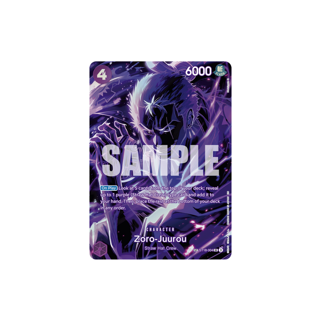 Zoro-Juurou - ST18-004 - SP - Legacy Of The Master