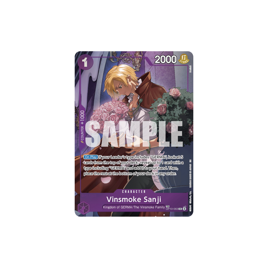 Vinsmoke Sanji - OP10-063 - TR - Legacy Of The Master