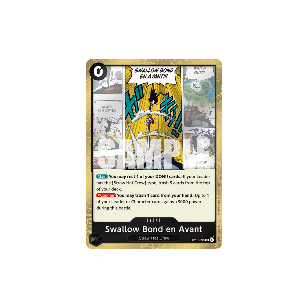 Swallow Bond en Avant - OP15-096 - R - Adventure On Kami's Island