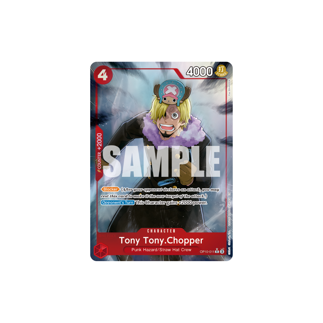 Tony Tony.Chopper - OP10-011 - R Parallel - One Piece Card The Best Vol.2