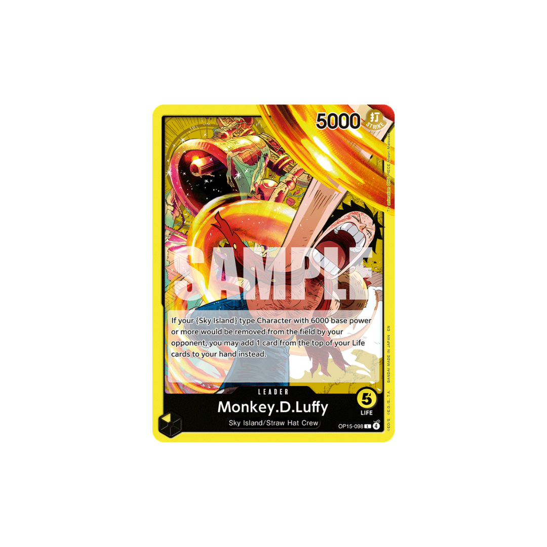 Monkey.D.Luffy - OP15-098 - L - Adventure On Kami's Island