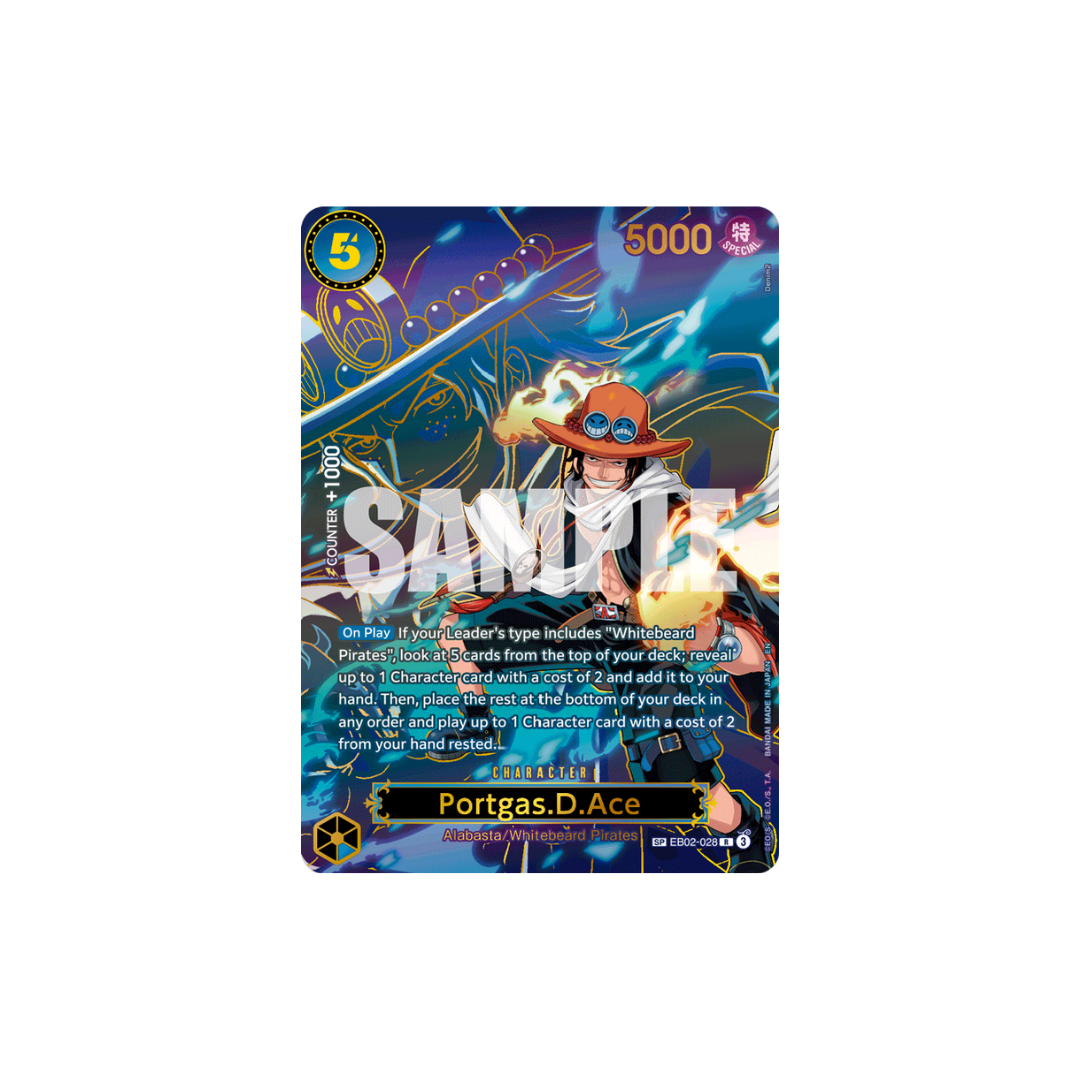 Portgas.D.Ace - EB02-028 - SP - Carrying On His Will