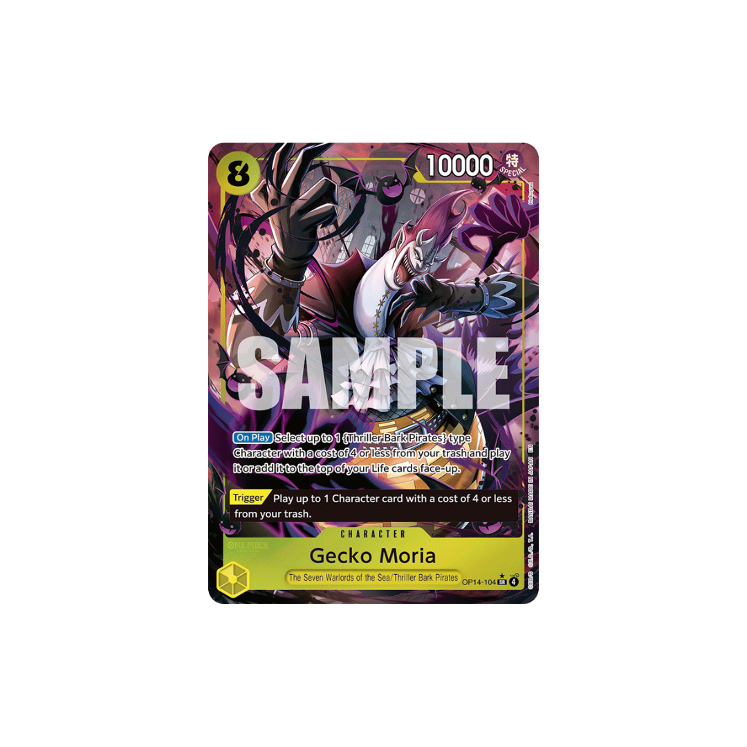 Gecko Moria - OP14-104 - SR Parallel - The Azure Sea's Seven