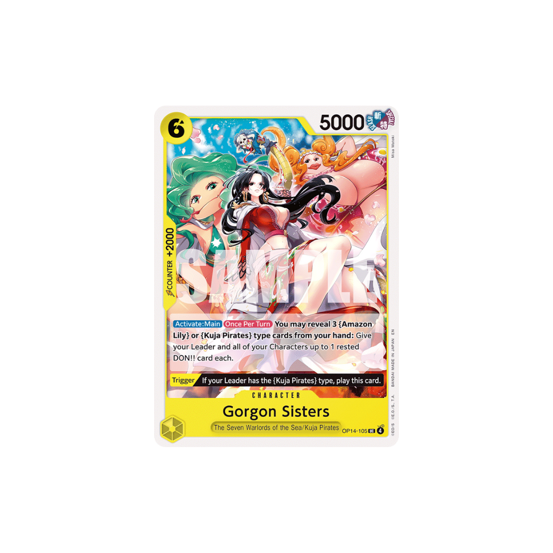Gorgon Sisters - OP14-105 - UC - The Azure Sea's Seven