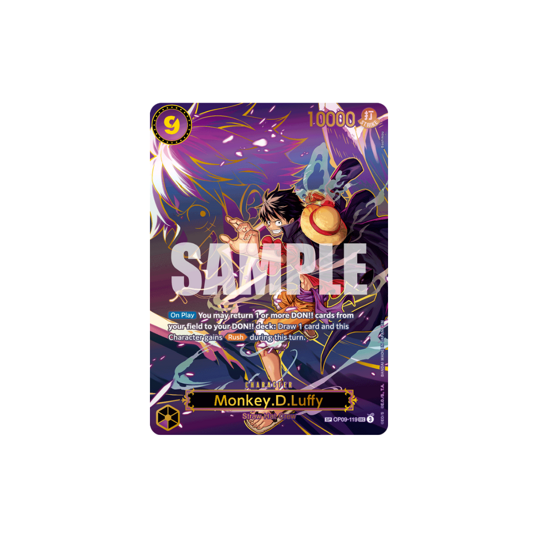 Monkey.D.Luffy - OP09-119 - SP - Carrying On His Will