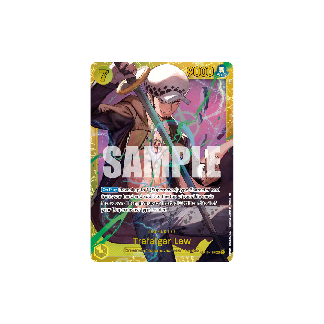 Trafalgar Law - OP10-119 - SEC - One Piece Card The Best Vol.2 Bremner TCG Trafalgar Law - OP10-119 - SEC - One Piece Card The Best Vol.2 Bremner TCG