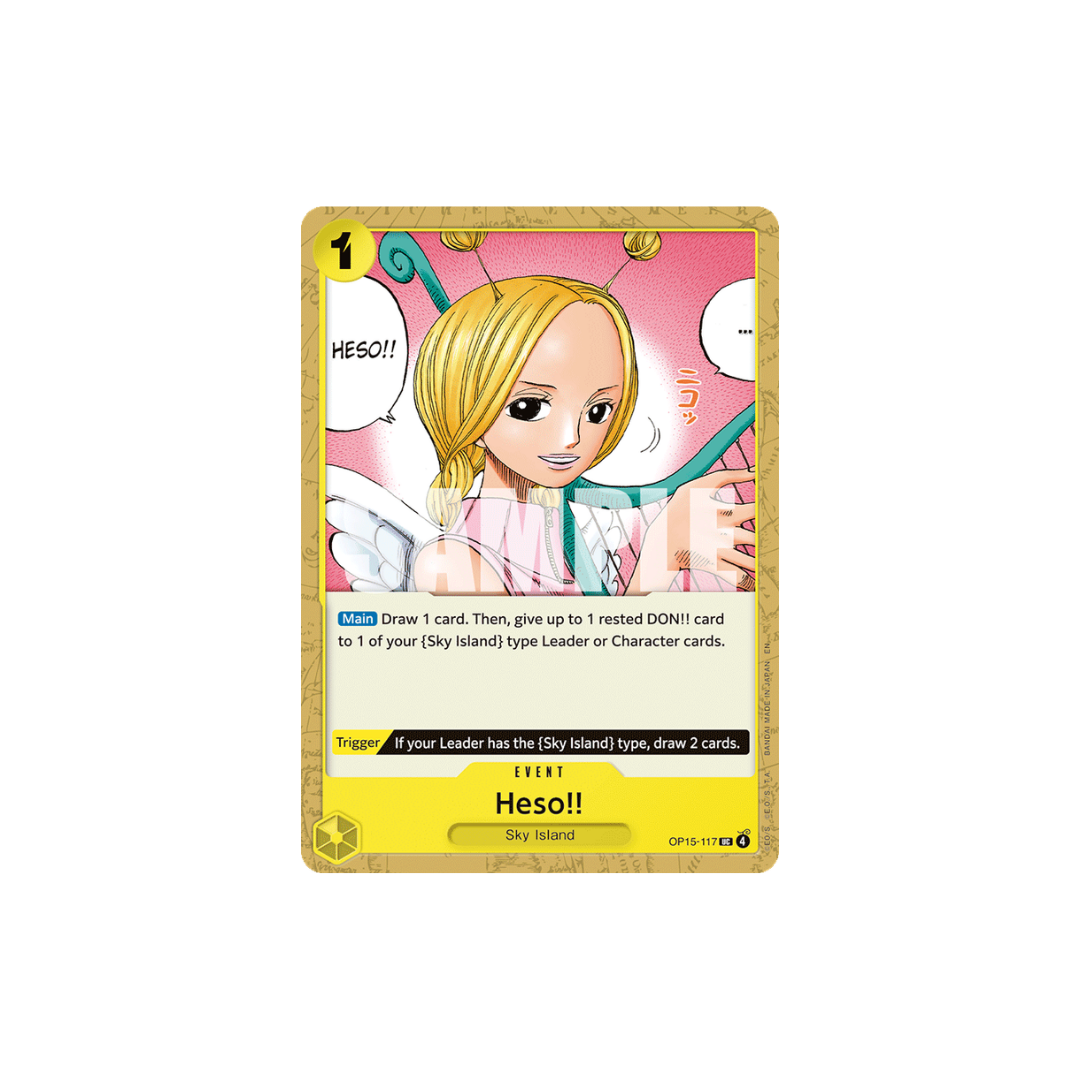 Heso!! - OP15-117 - UC - Adventure On Kami's Island