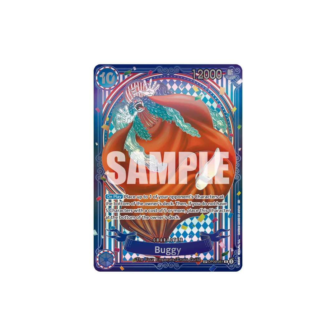 Buggy - OP09-051 - SP Silver - The Azure Sea's Seven