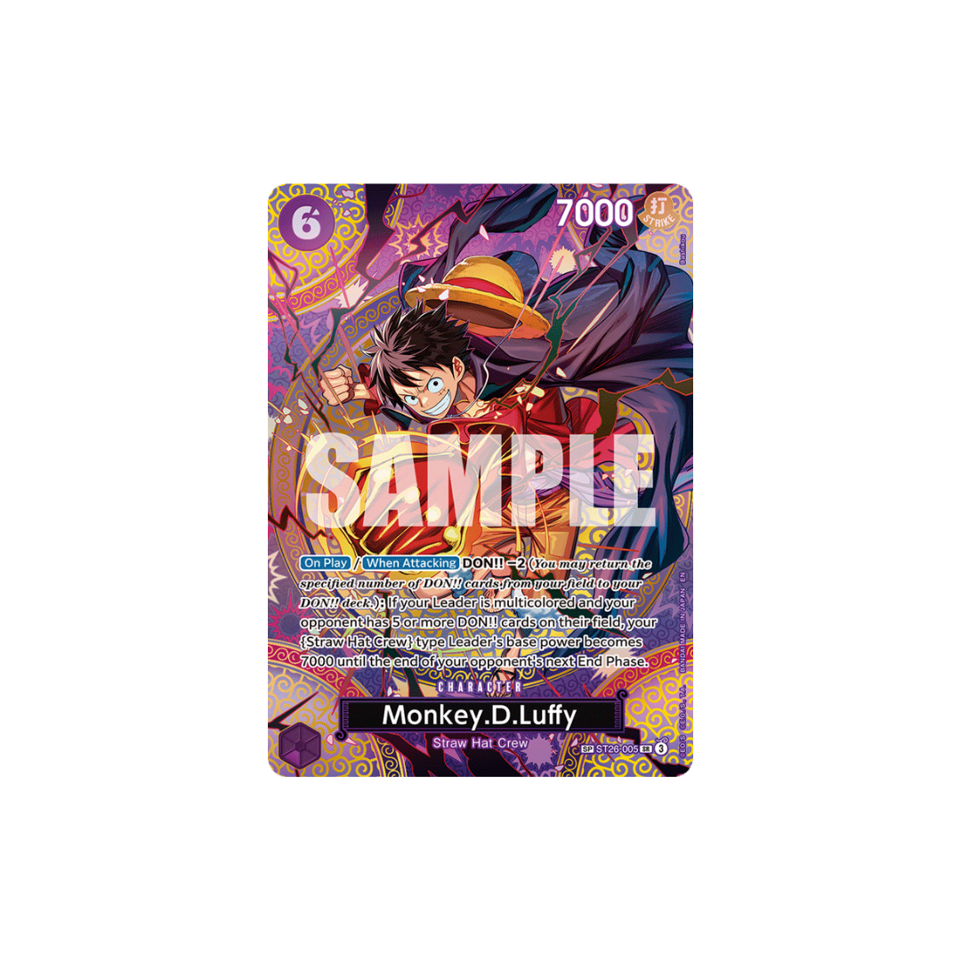 Monkey.D.Luffy - ST26-005 - SP - Adventure On Kami's Island