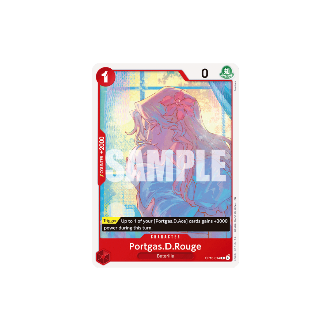 Portgas.D.Rouge - OP13-014 - C - Carrying On His Will