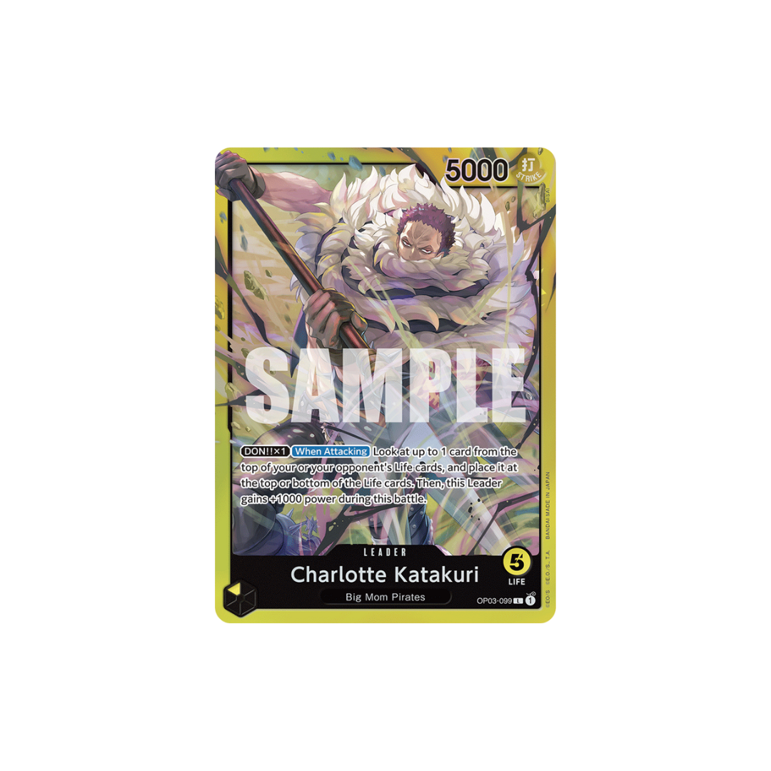 Charlotte Katakuri - OP03-099 - L Parallel - Yellow Charlotte Katakuri