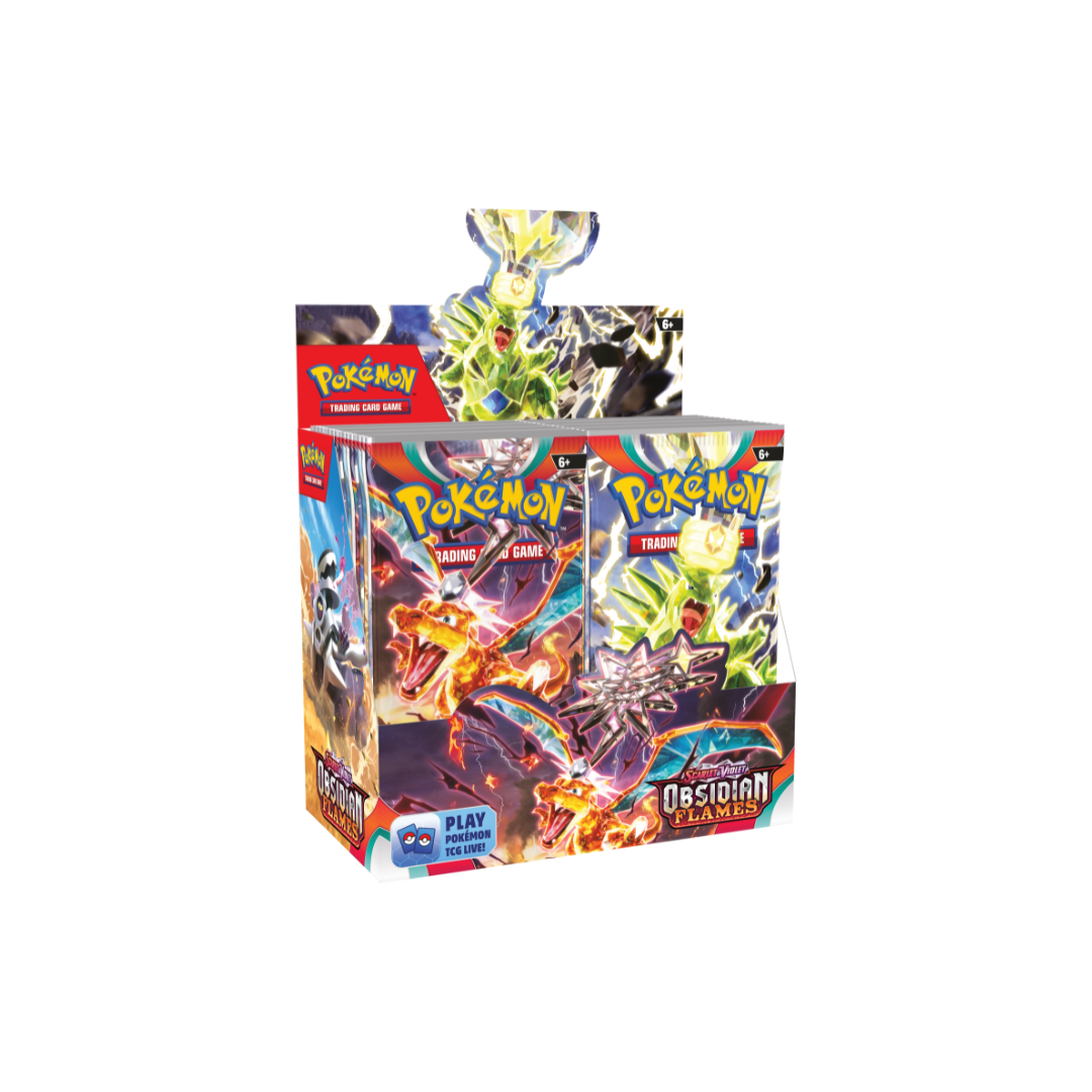 obsidian flames booster box uk Obsidian Flames Booster Box – Bremner TCG