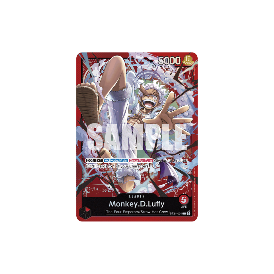 Monkey.D.Luffy - ST21-001 - L - EX GEAR5