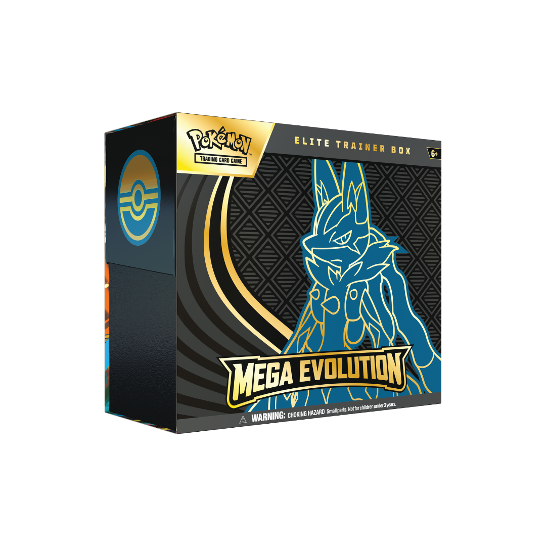 Mega Evolutions - Elite Trainer Box Bremner TCG Mega Evolutions - Elite Trainer Box Bremner TCG