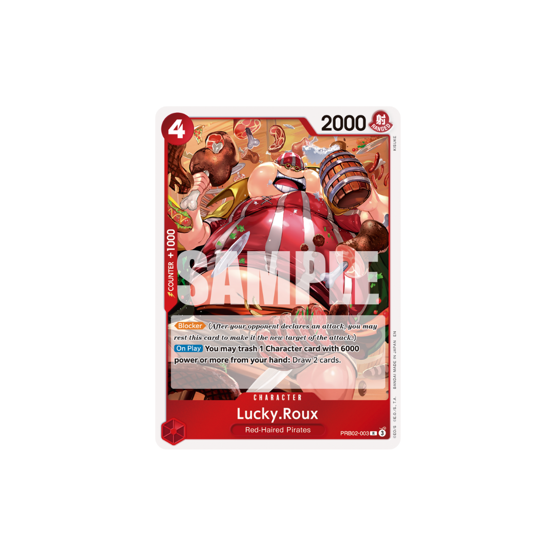 Lucky.Roux - PRB02-003 - R - One Piece Card The Best Vol.2