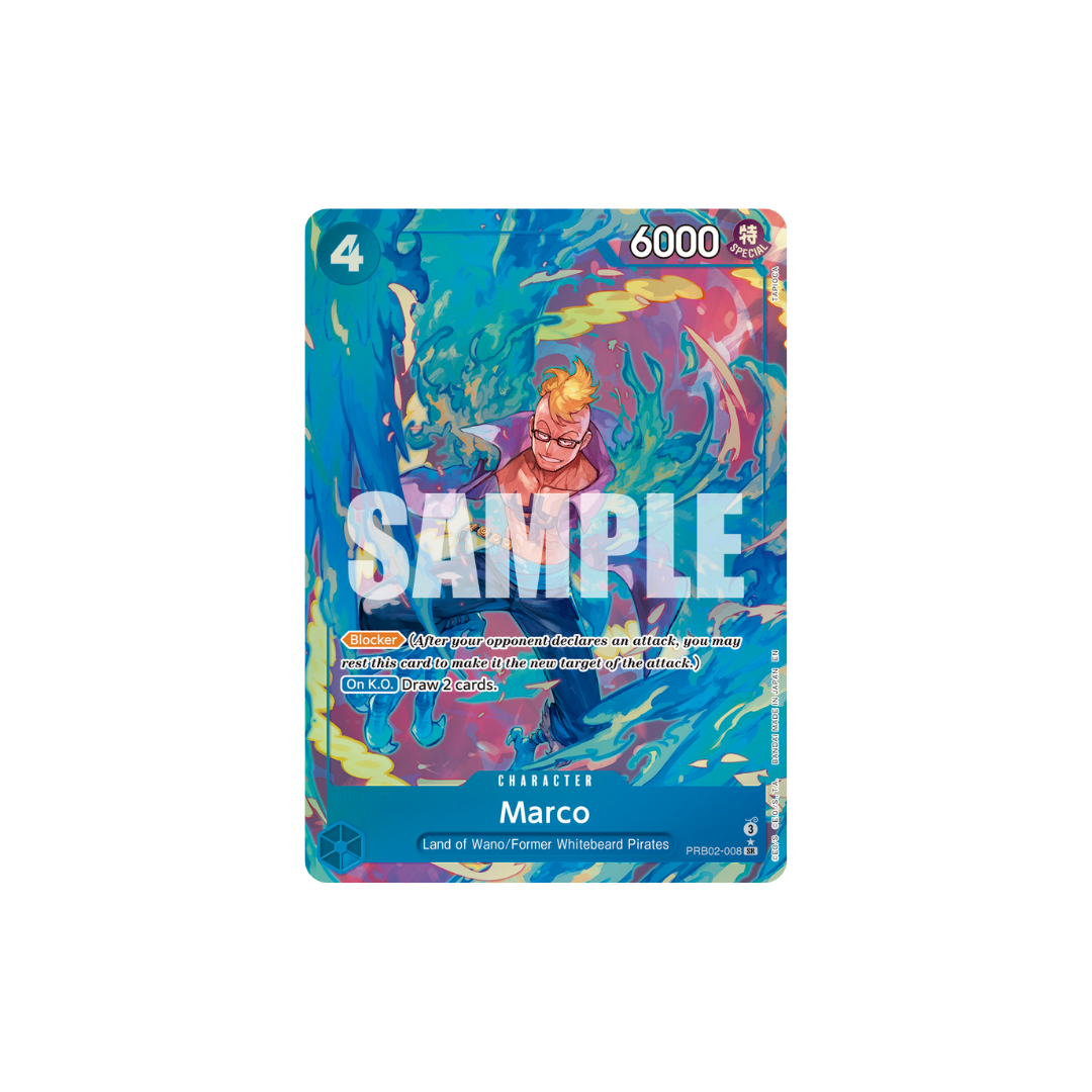 Marco - PRB02-008 - SR Parallel - One Piece Card The Best Vol.2