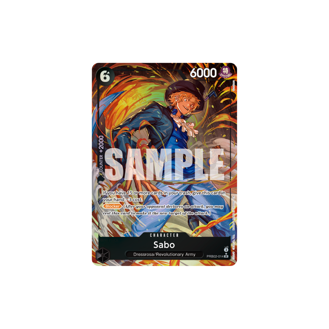 Sabo - PRB02-014 - SR Parallel - One Piece Card The Best Vol.2