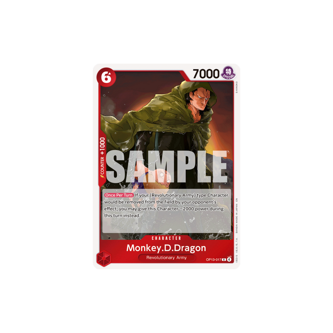 Monkey.D.Dragon - OP13-017 - R - Carrying On His Will
