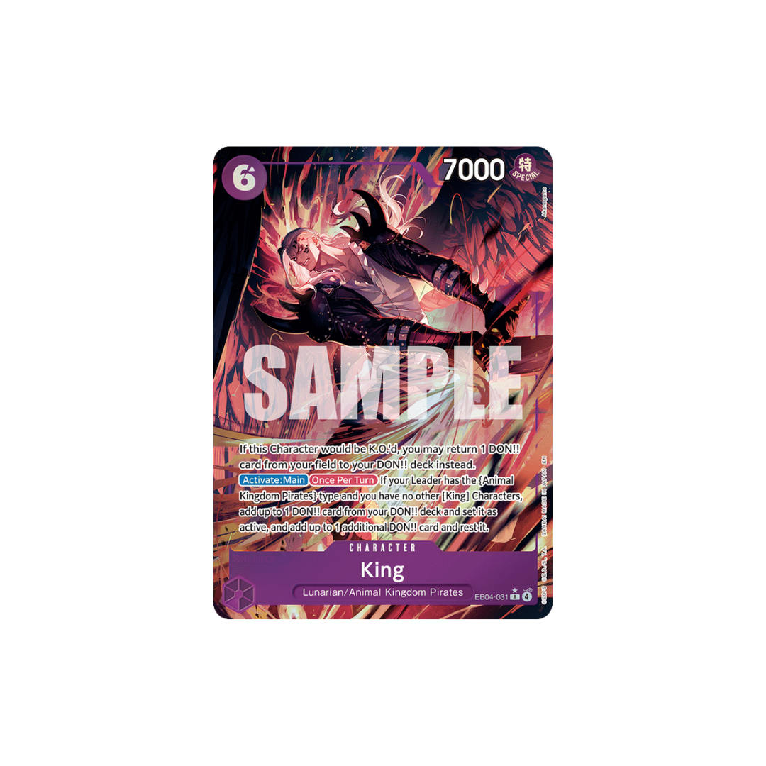 King - EB04-031 - R Parallel - The Azure Sea's Seven
