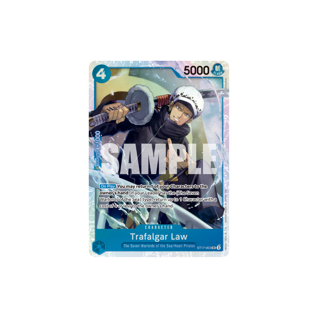 Trafalgar Law - ST17-002 - SR - One Piece Card The Best Vol.2