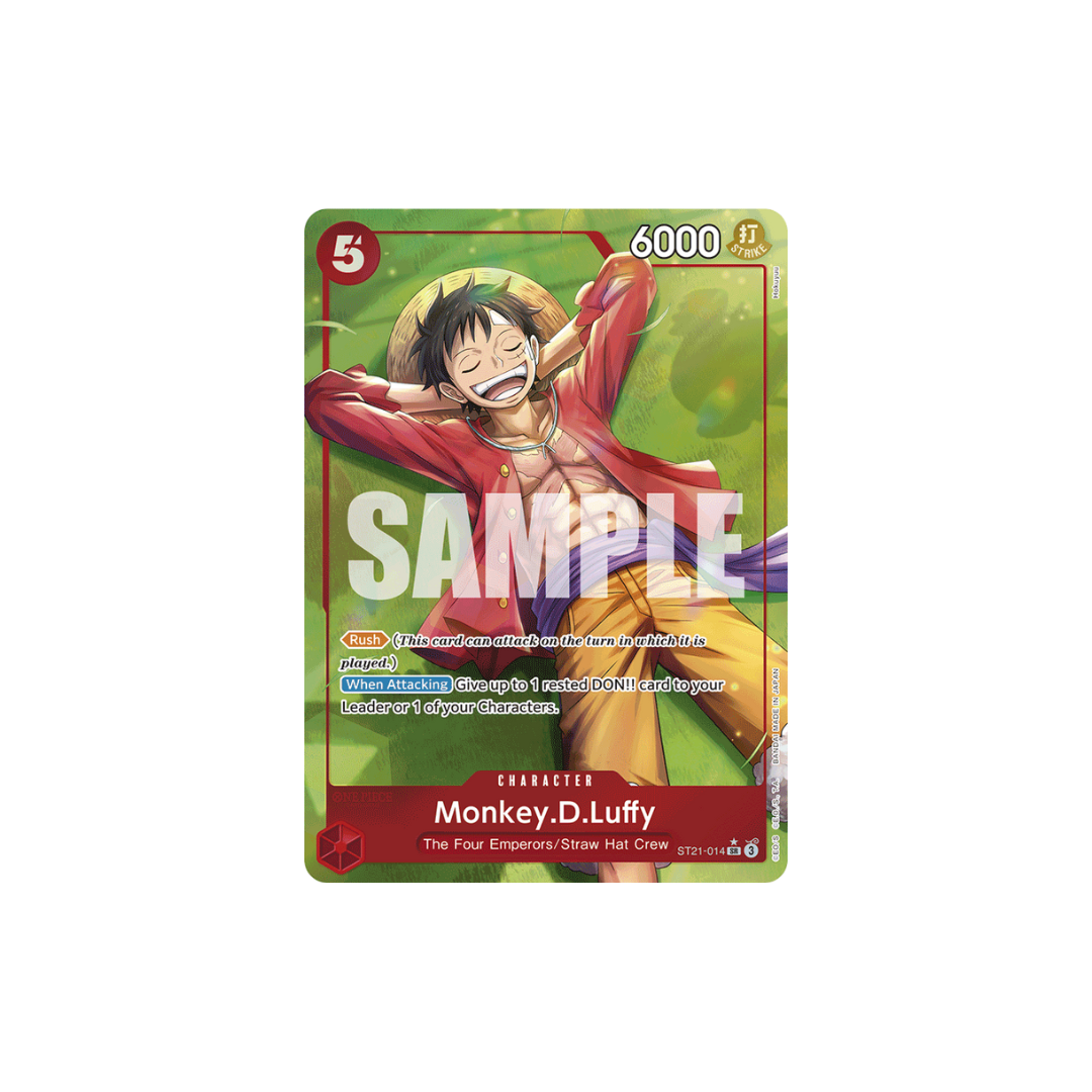 Monkey.D.Luffy - ST21-014 - SR Parallel - EX GEAR5