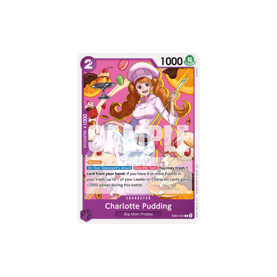 Charlotte Pudding - EB04-034 - C - The Azure Sea's Seven