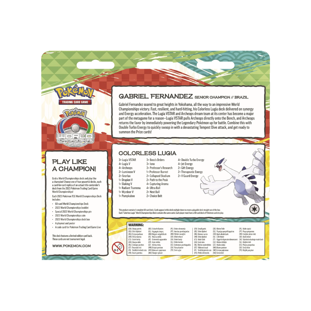 Pokémon TCG 2023 World Championships Decks - Pokemon