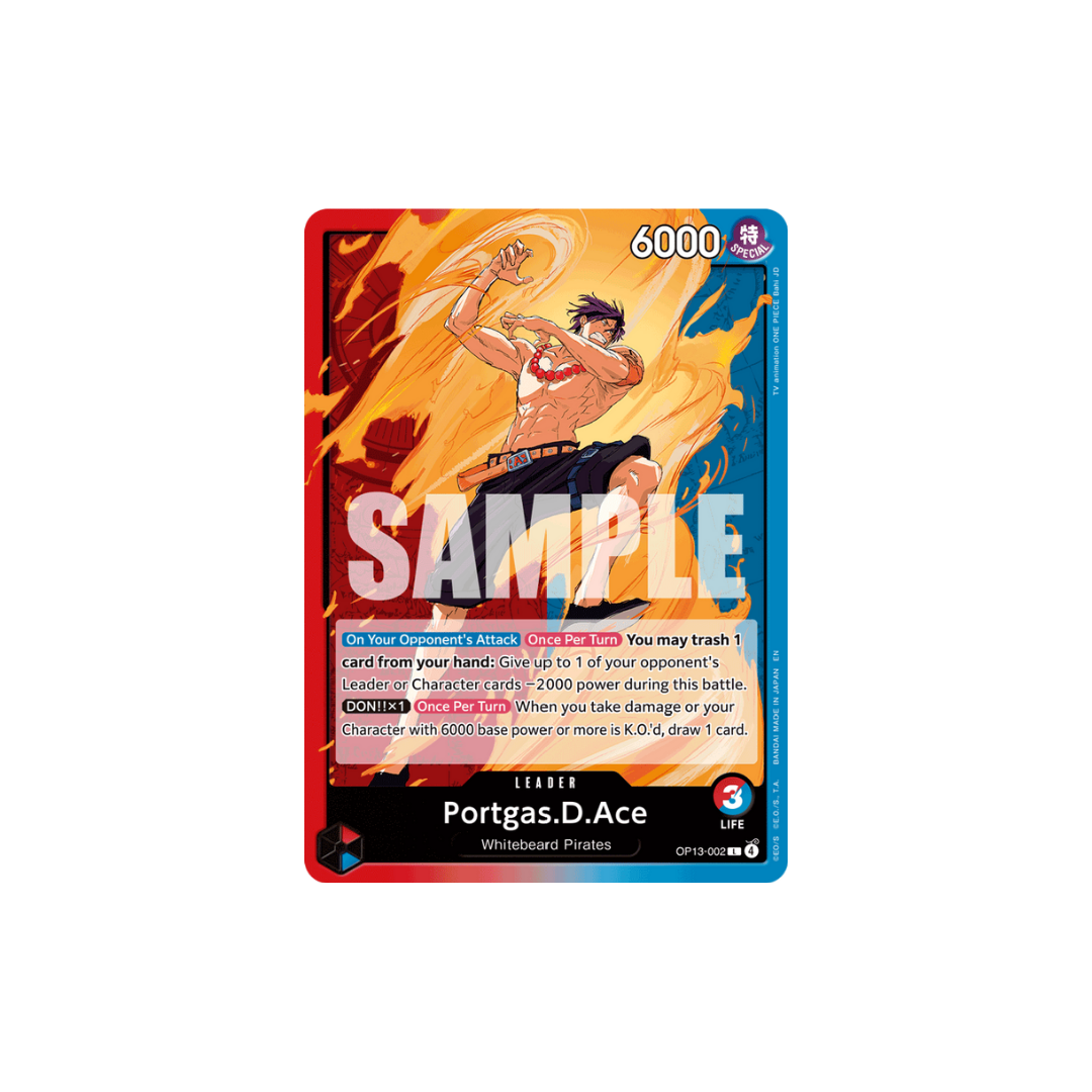 Portgas.D.Ace - OP13-002 - L - Carrying On His Will